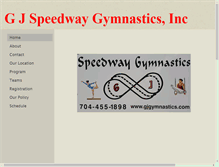 Tablet Screenshot of gjgymnastics.com
